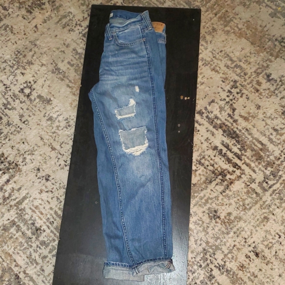 Hollister Ripped and Distressed Jeans